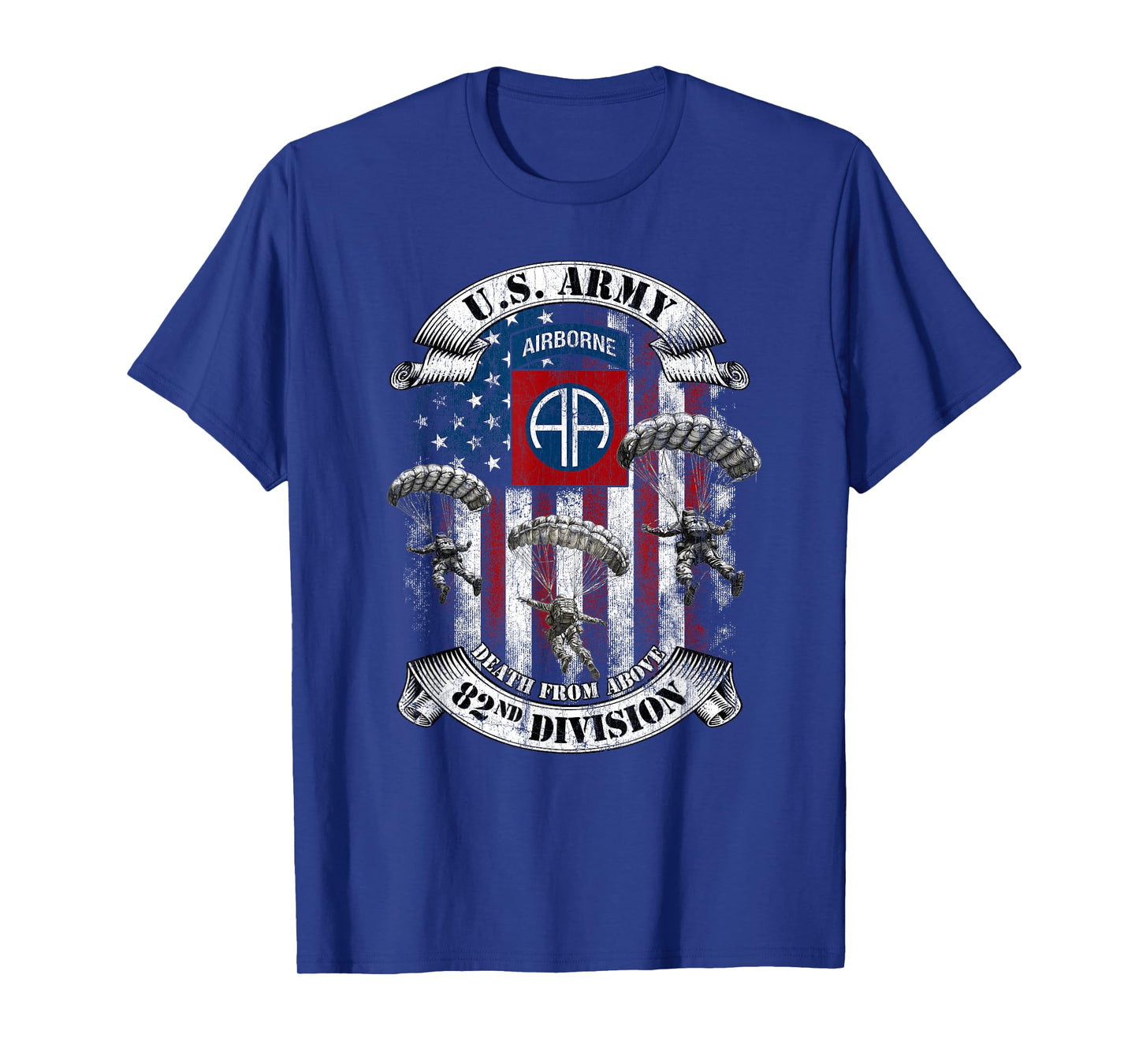 82nd Airborne Division Death From Above Fort Bragg Gifts T-Shirt