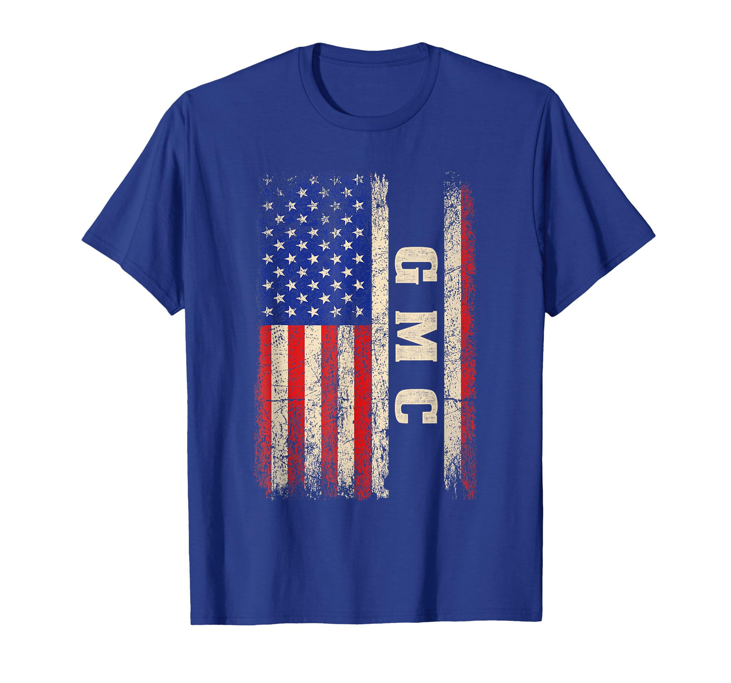 GMC Last Name Shirt GMC Name American Flag T-Shirt