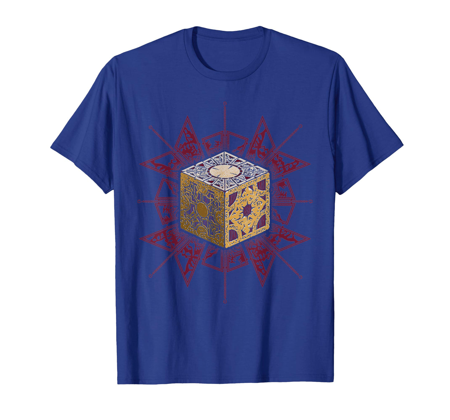 Vintage Funny Horror Gift Retro Classic Game Gift Puzzle Box T-Shirt