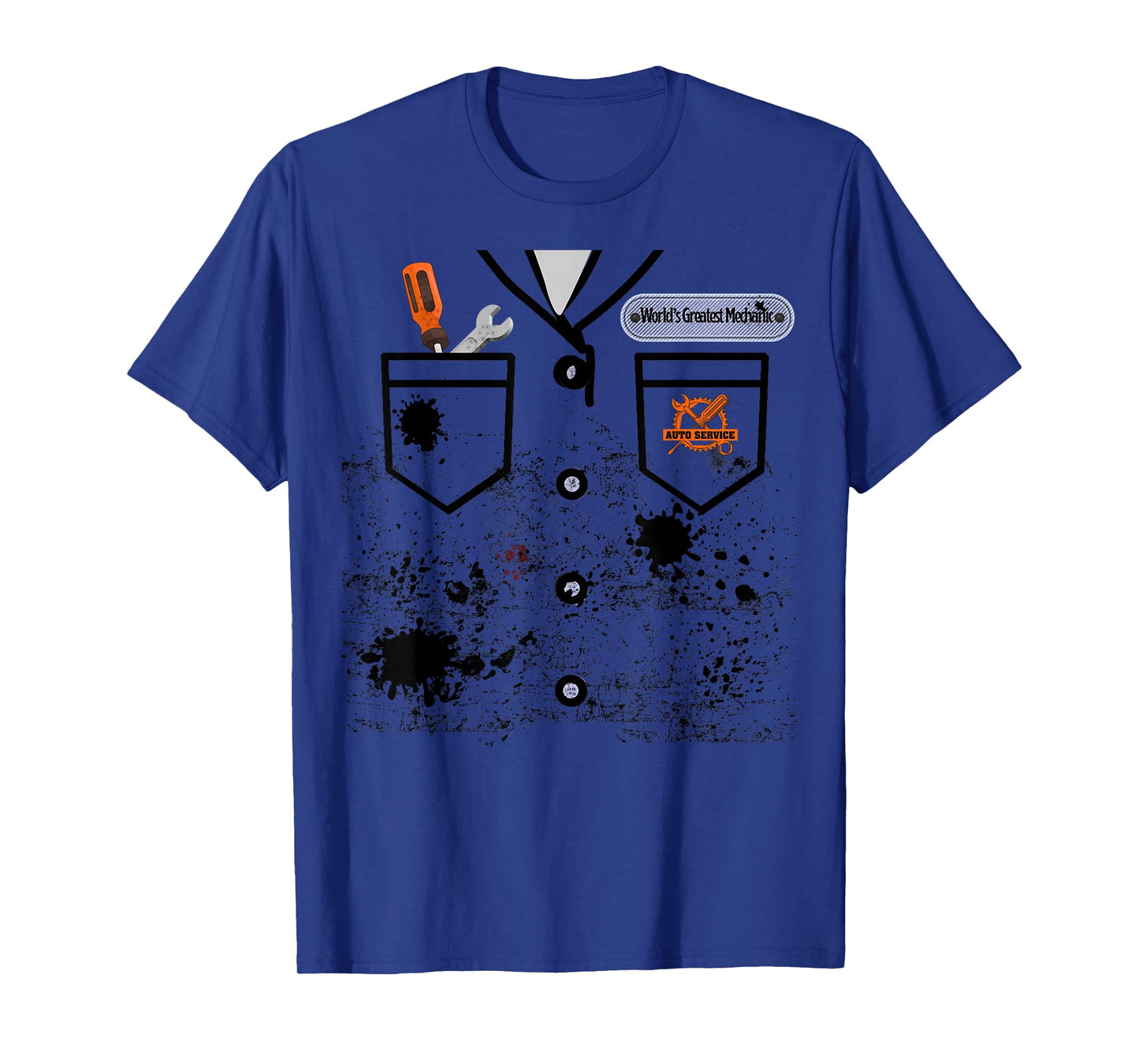 Auto Mechanic Costume Career Day T-Shirt