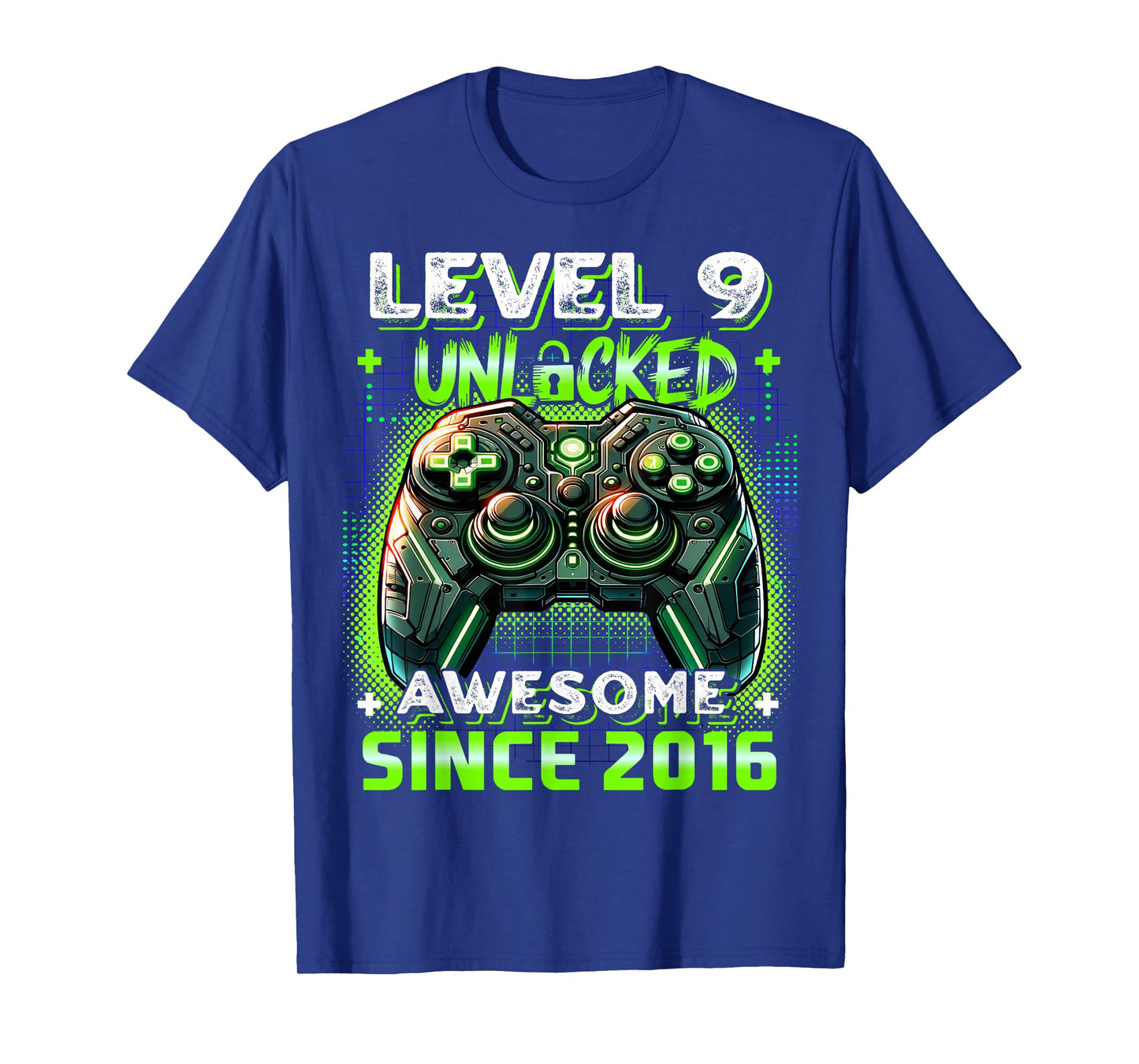 9th Birthday Boy Level 9 Gamer 9 Year Video Game Party T-Shirt