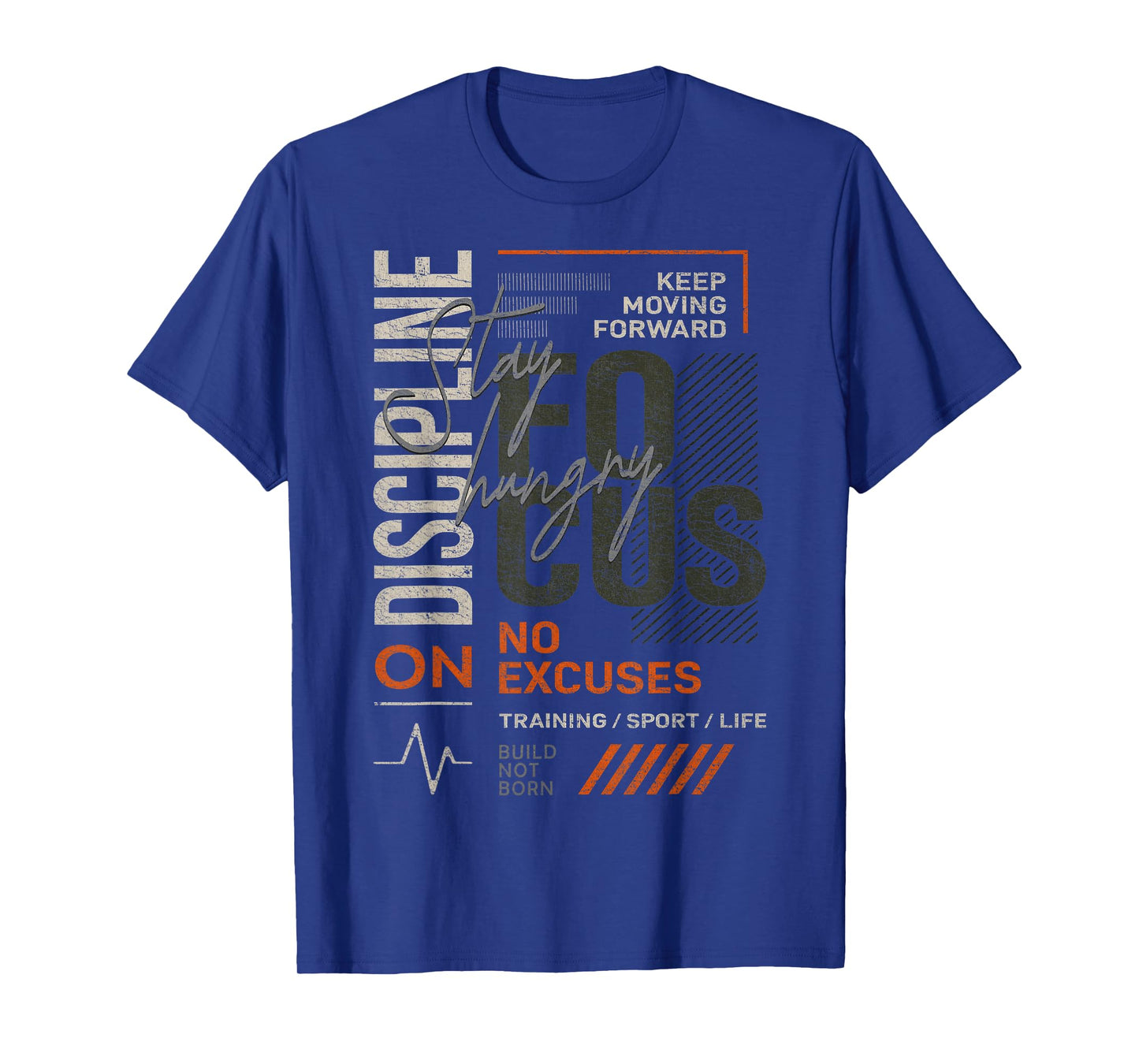 Y2K Fitness Quote Gym Training Discipline Yoga Sport Workout T-Shirt
