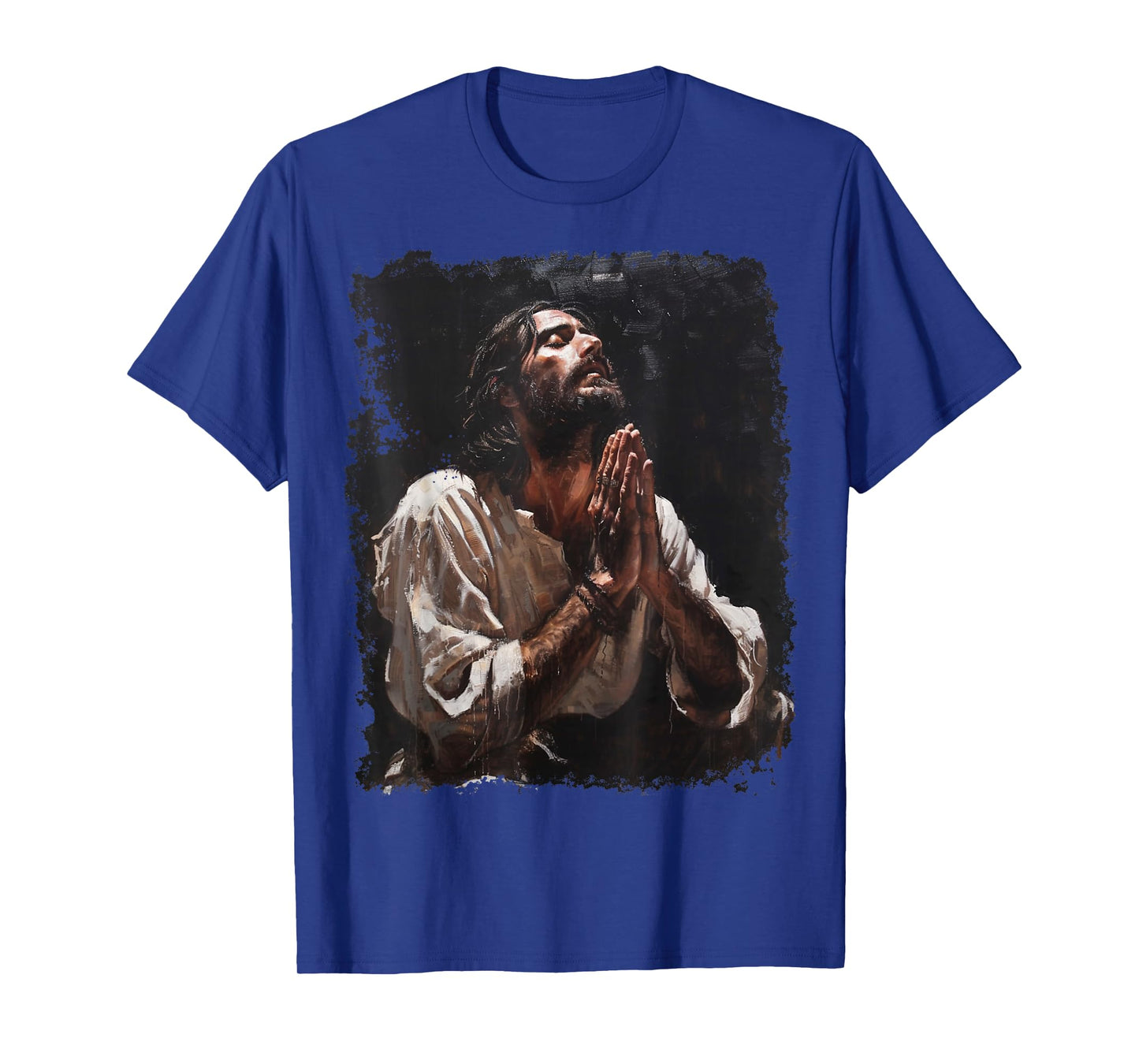 Praying Jesus Christ Christian Graphic T-Shirt