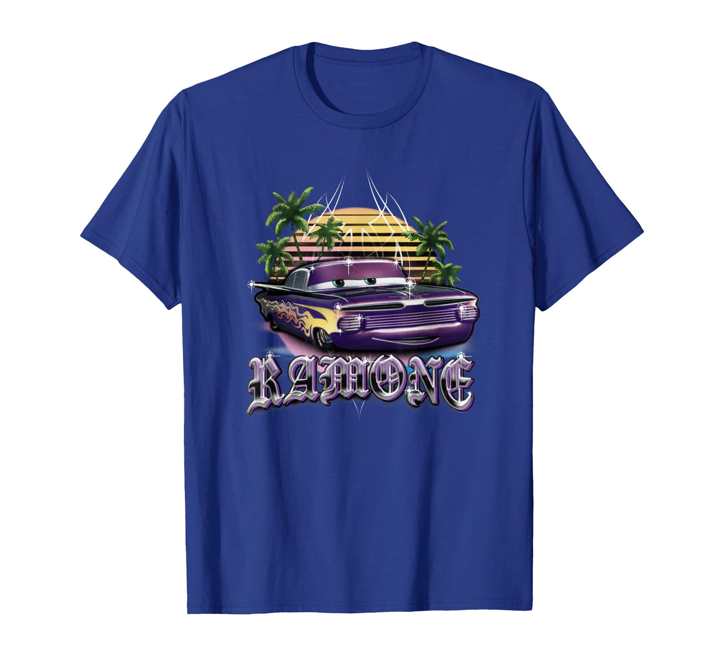 Disney Pixar Cars Ramone Airbrush Style Poster T-Shirt