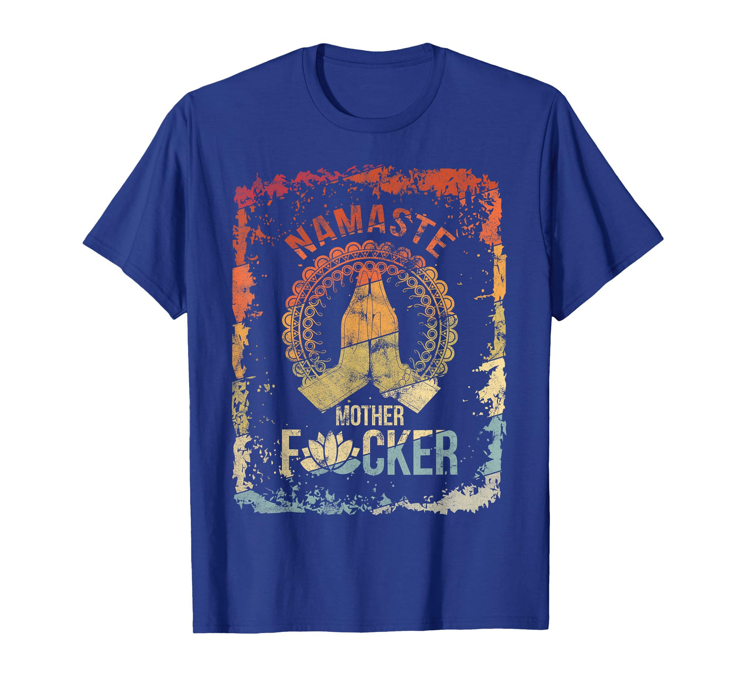 Yoga Namaste Mother F Vintage T-Shirt