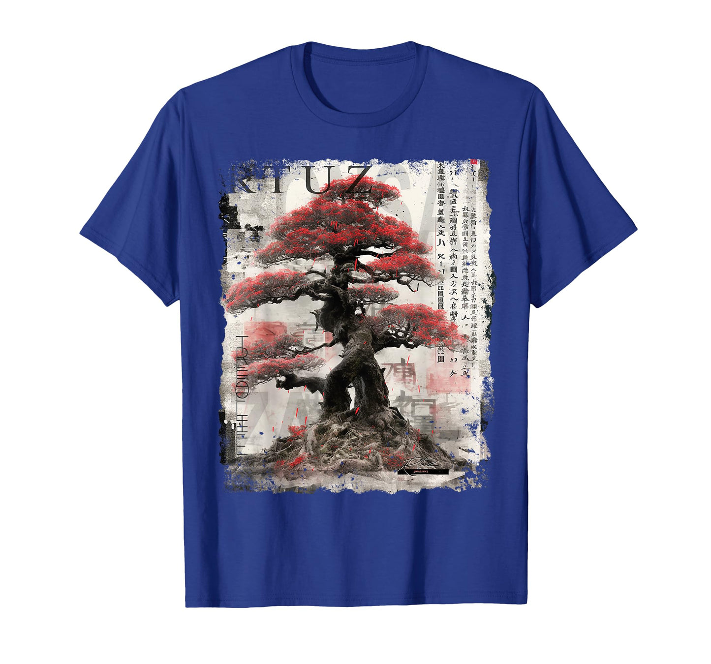 Hip Hop Y2K Vintage Hipster Edgy Urban Streetwear Bonsai T-Shirt