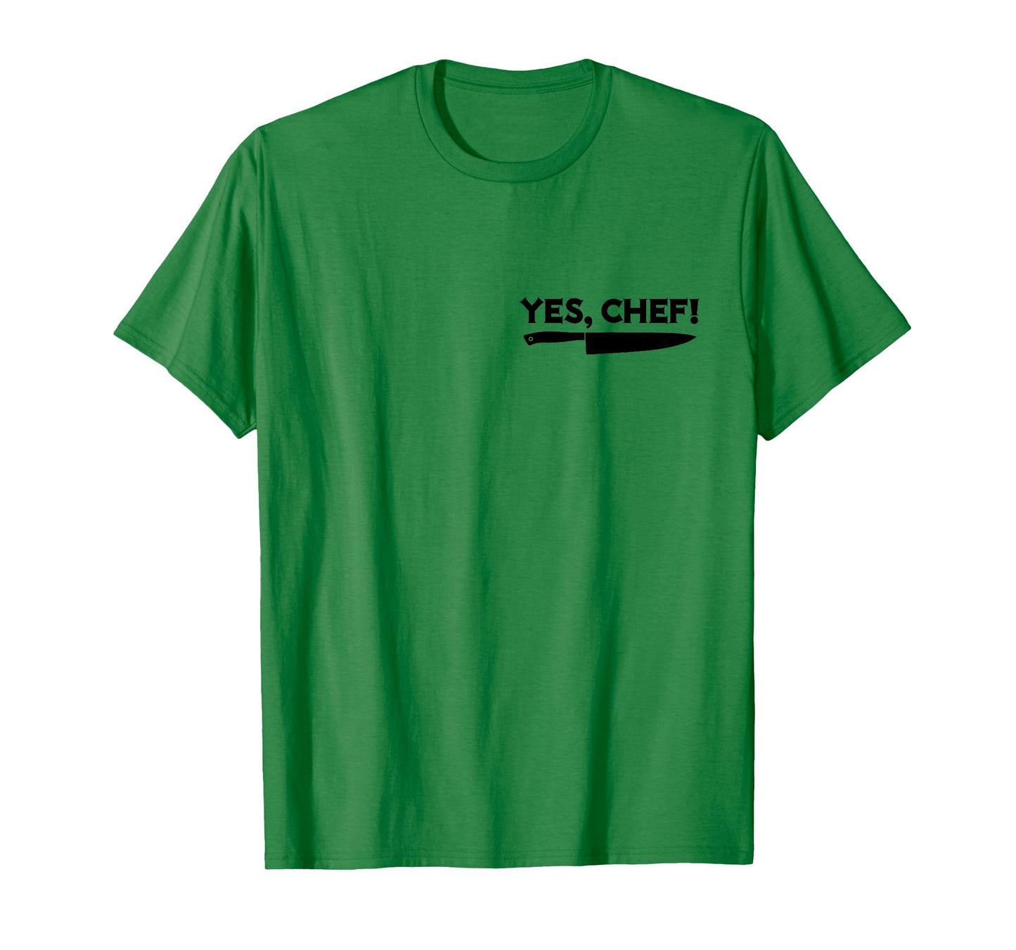 YES, CHEF Professional Sous Chef Funny Meme Simple Text T-Shirt