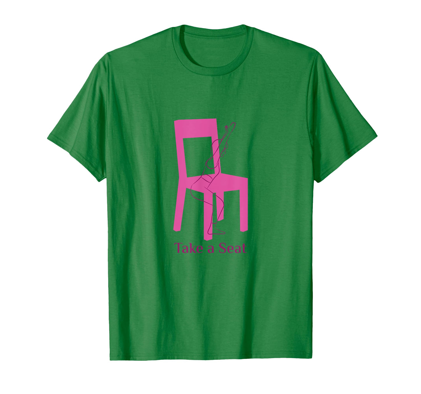 Asana Yoga Poses Chair Pose Utkatasana Funny Women Yogini T-Shirt