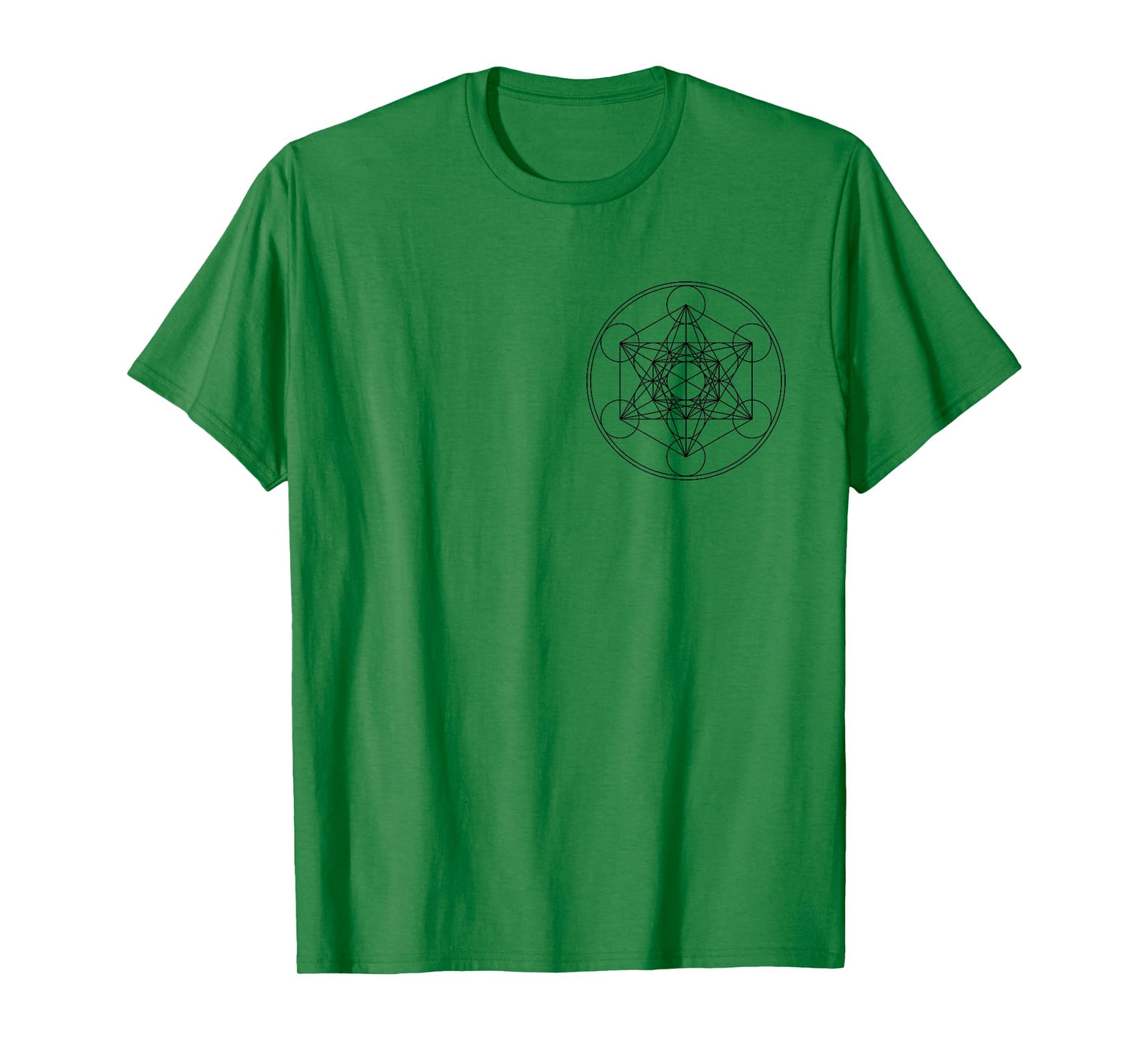 Metatronscube, Sacred Geometry, Platonic Solids, Yoga T-Shirt