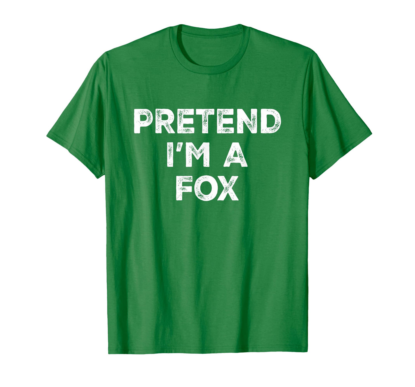 Pretend I'm A Fox Lazy Halloween Costume T-Shirt