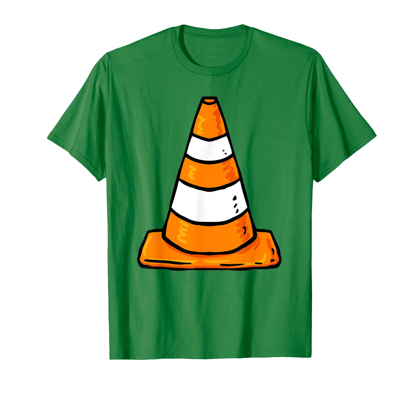 Traffic Cone Costume Group Matching Family Costume T-Shirt