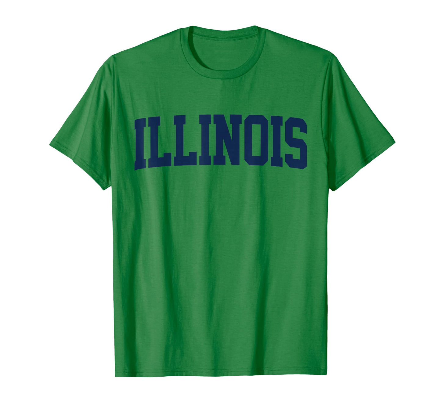 Retro Illinois Tee Vintage Illinois Orange Blue Throwback IL T-Shirt