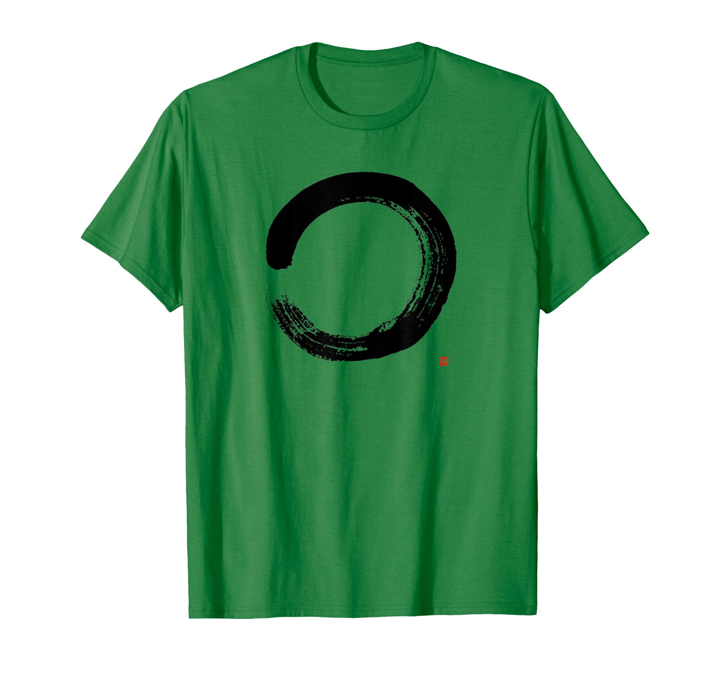 Zen Enso Circle Hand-brushed Japanese Zen Enso Calligraphy T-Shirt