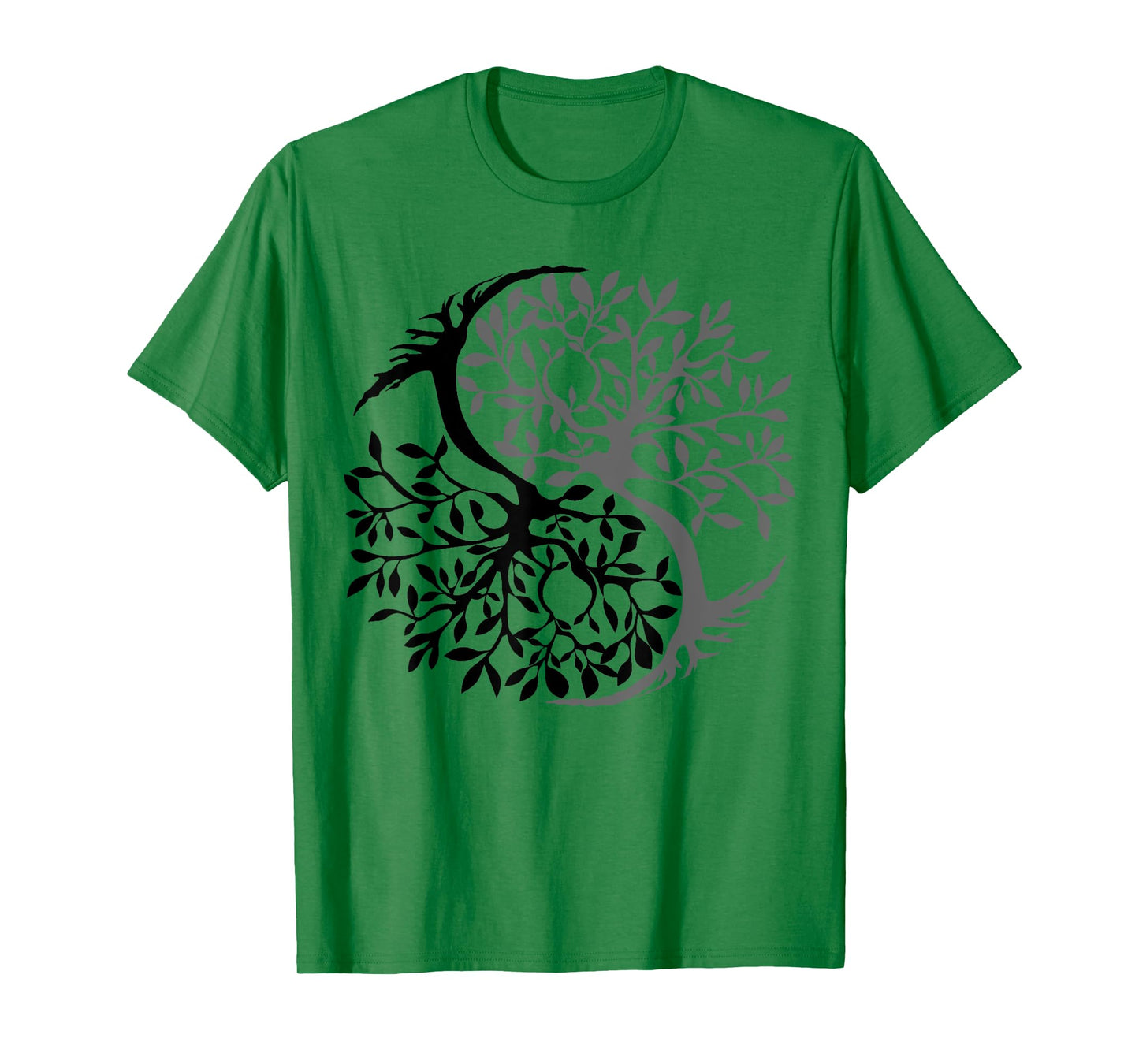 Tree Of Life Yin Yang Symbol Funny Bonsai Zen Gift Men Women T-Shirt