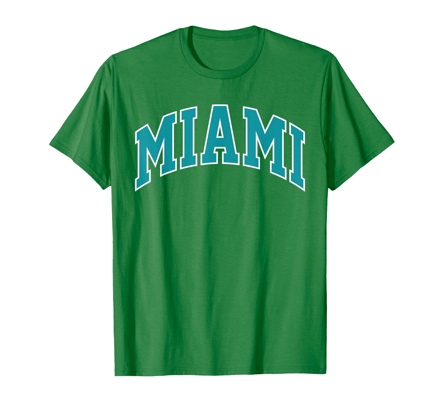 Retro Miami Men Miami Women Vintage Classic Orange Aqua FL T-Shirt