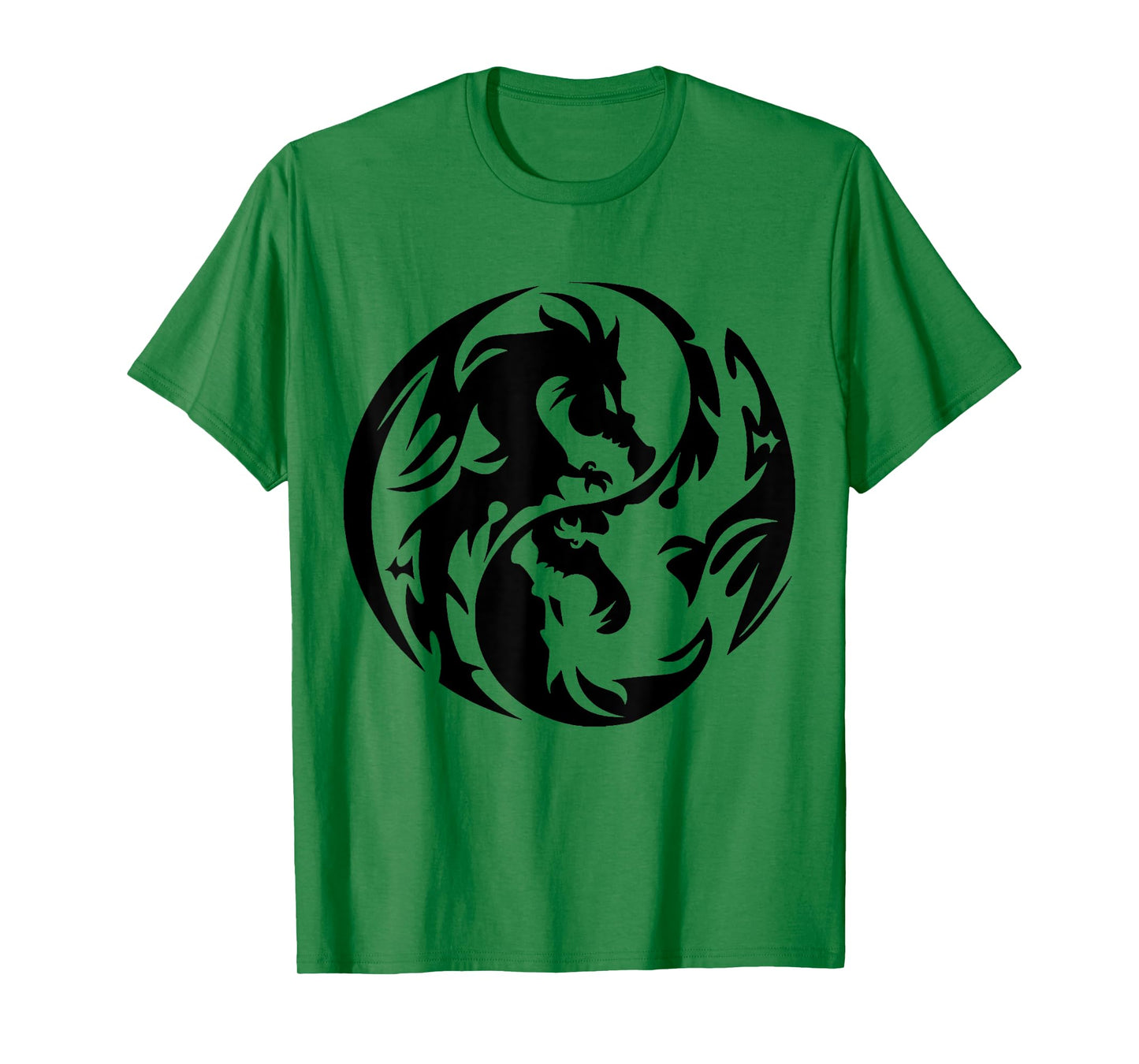Tribal Yin Yang Dragons T-Shirt