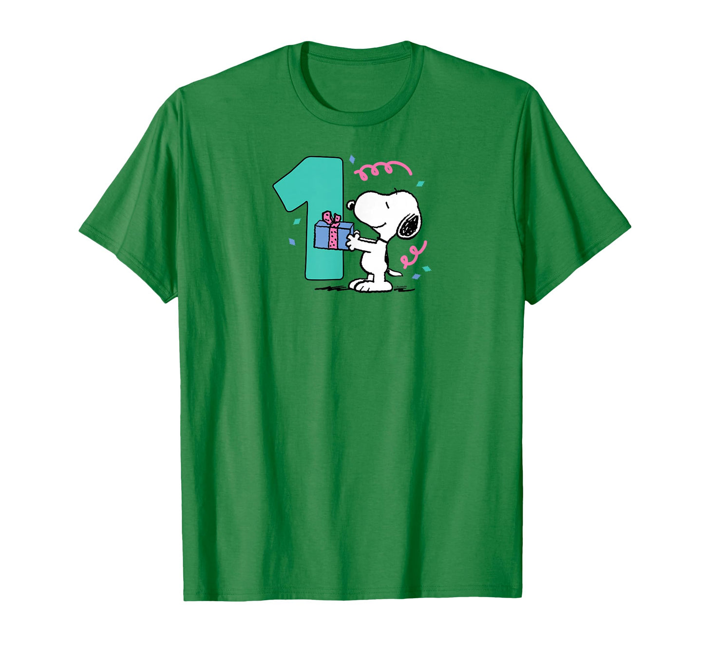 Peanuts - Snoopy 1st Birthday Party T-Shirt