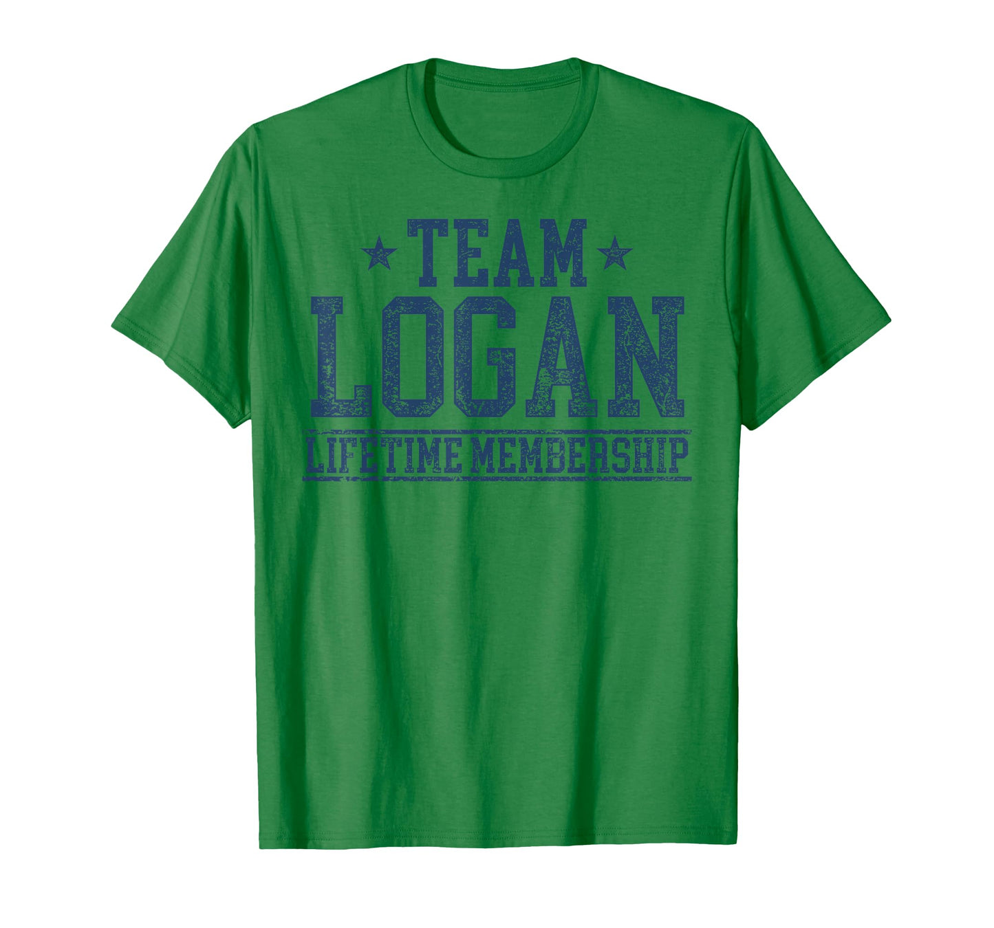 Team Logan Lifetime Member Personalized Surname Last Name T-Shirt