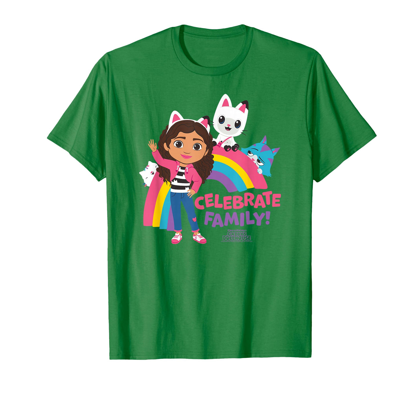 DreamWorks Gabby's Dollhouse Celebrate Family T-Shirt