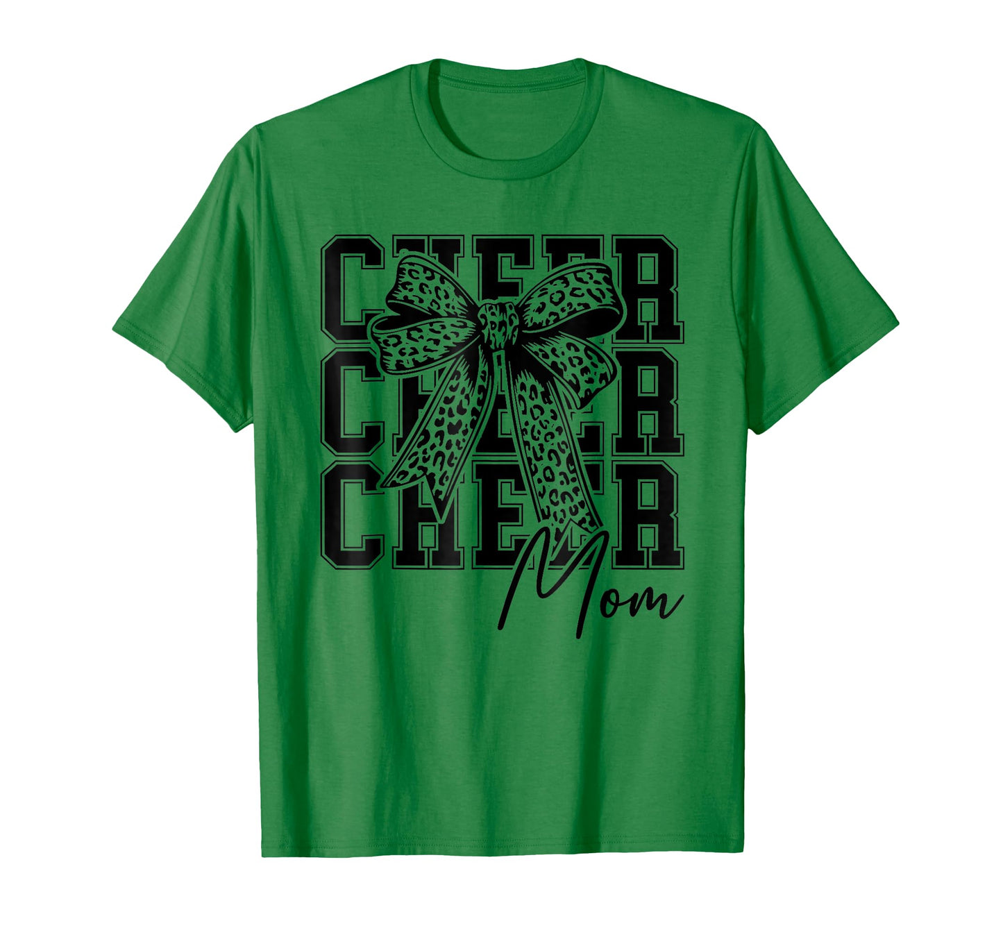 Cheer Mom Cheerleader Mom Cheer Mama Biggest Fan Mothers Day T-Shirt