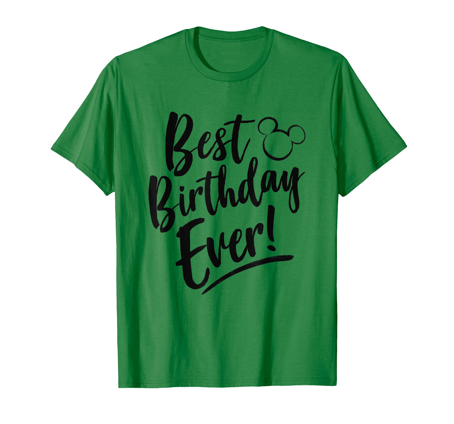 Disney Mickey And Friends Best Birthday Ever Classic Logo T-Shirt