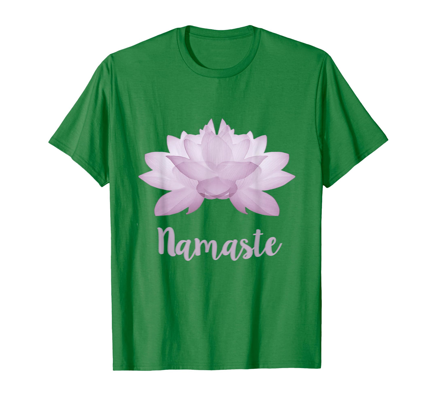 Lotus Namaste Yoga Graphic Tee for Women and girls T-Shirt