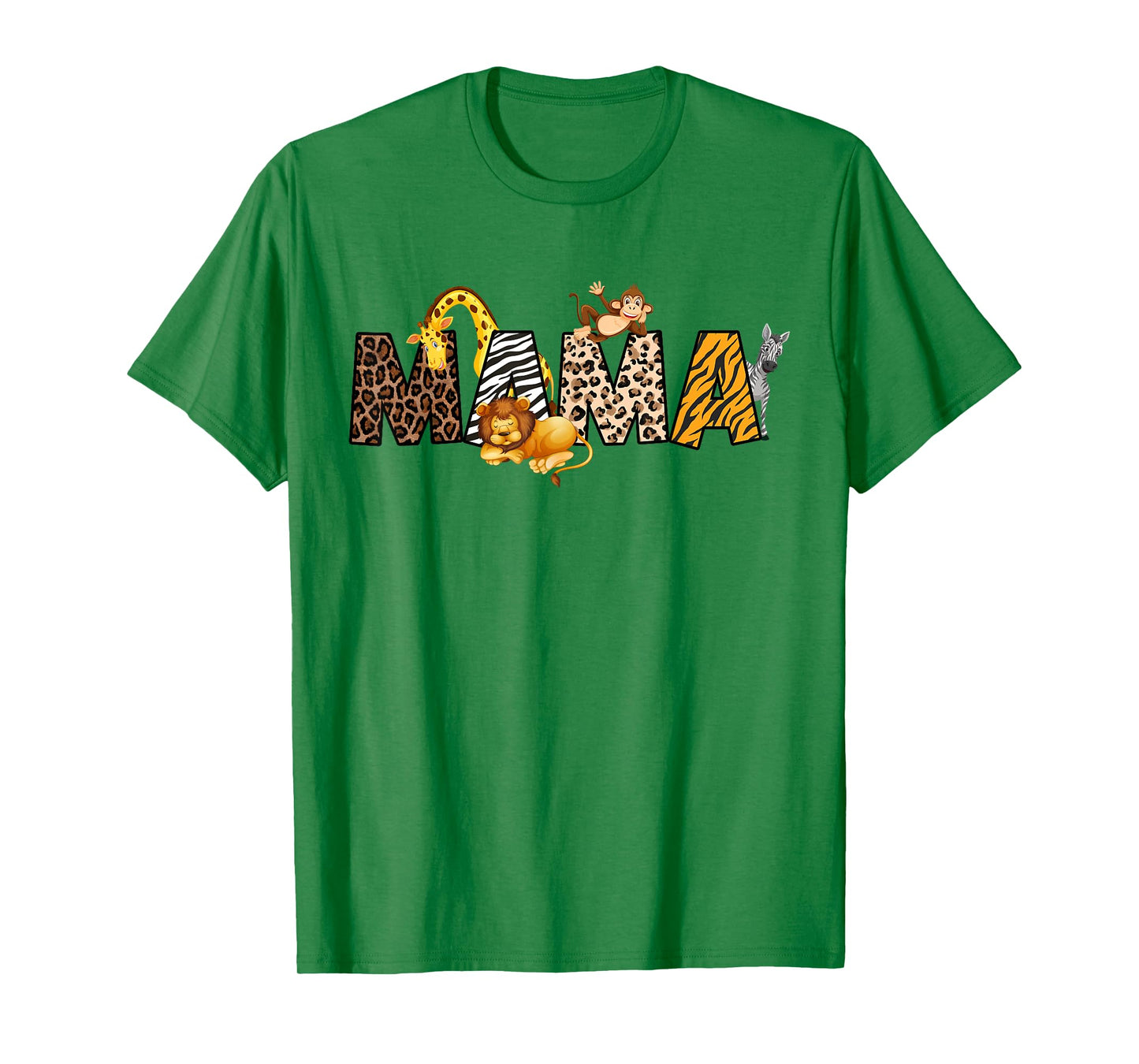 Mama of The Wild One Zoo Birthday Safari Jungle Family T-Shirt