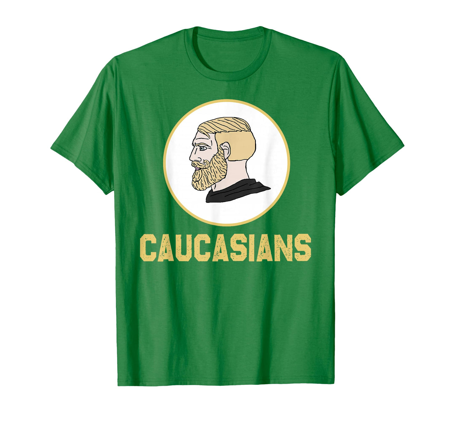 Caucasians Funny Vintage Caucasians Pride T-Shirt