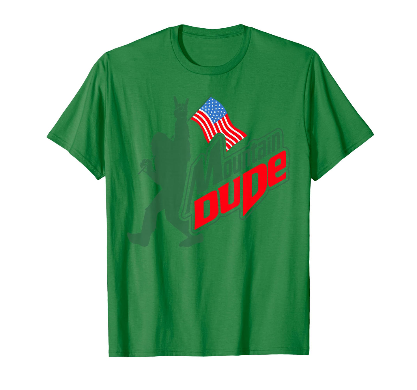 Mountain Dude Funny Bigfoot Sasquatch Hiking Gifts Men Women T-Shirt