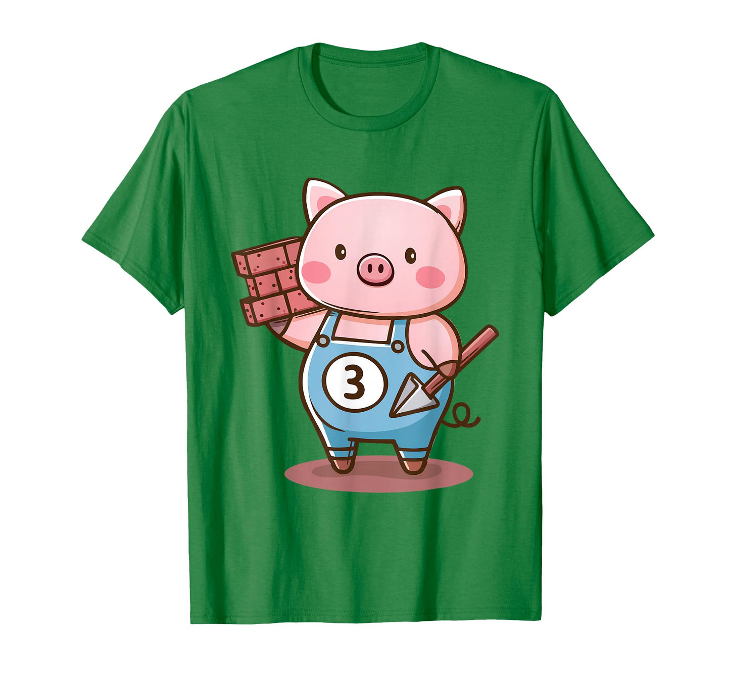 Three Little Pigs Pig 3 Costume Girls Boys Kids Adults T-Shirt