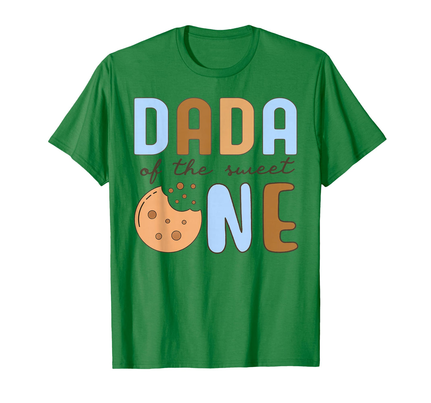 Dada Of The Sweet One Cookies and Milk 1st Birthday Family T-Shirt