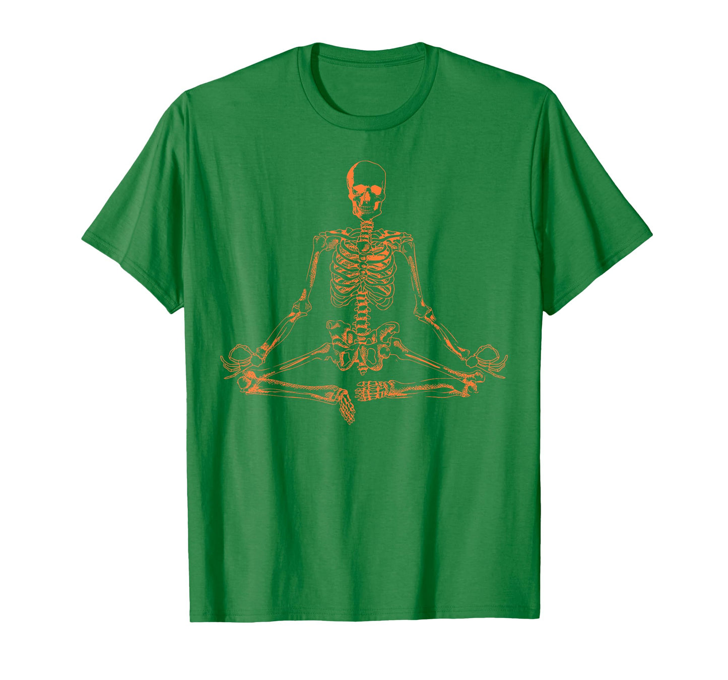Halloween Meditating Skeleton Shirt | Funny Freaky Yoga Gift T-Shirt