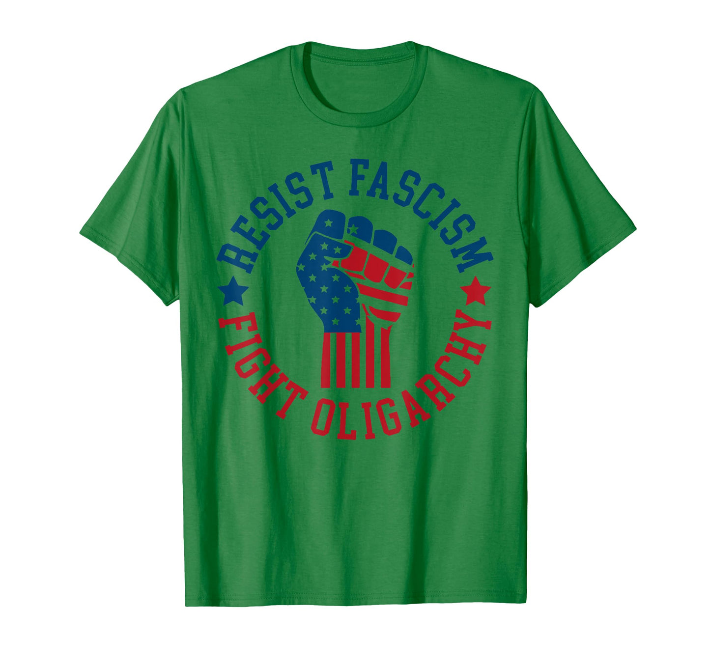 Resist Fascism Fight Oligarchy T-Shirt