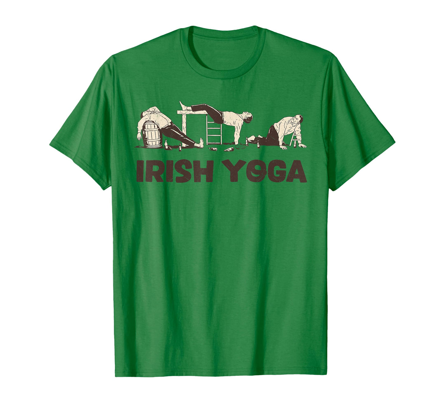 Irish Yoga Funny St. Patrick's Day T-Shirt