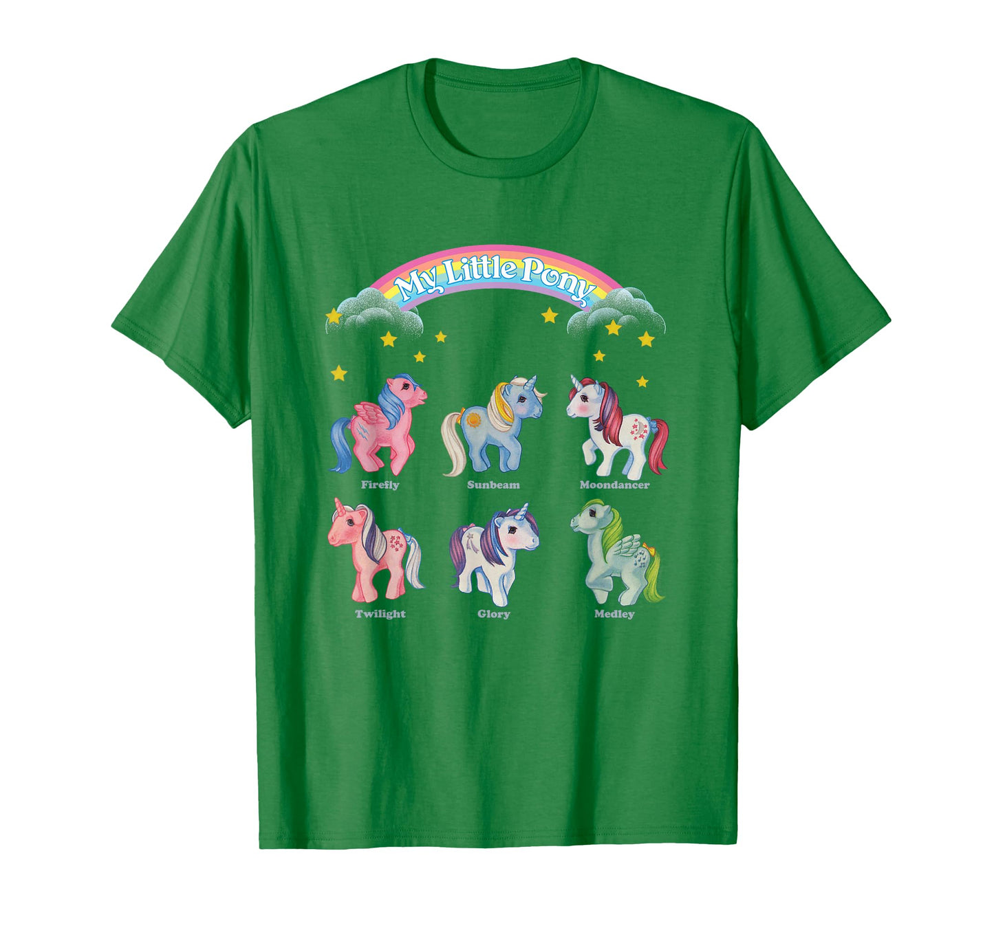 My Little Pony Classic Gen 1 Vintage Group Shot T-Shirt