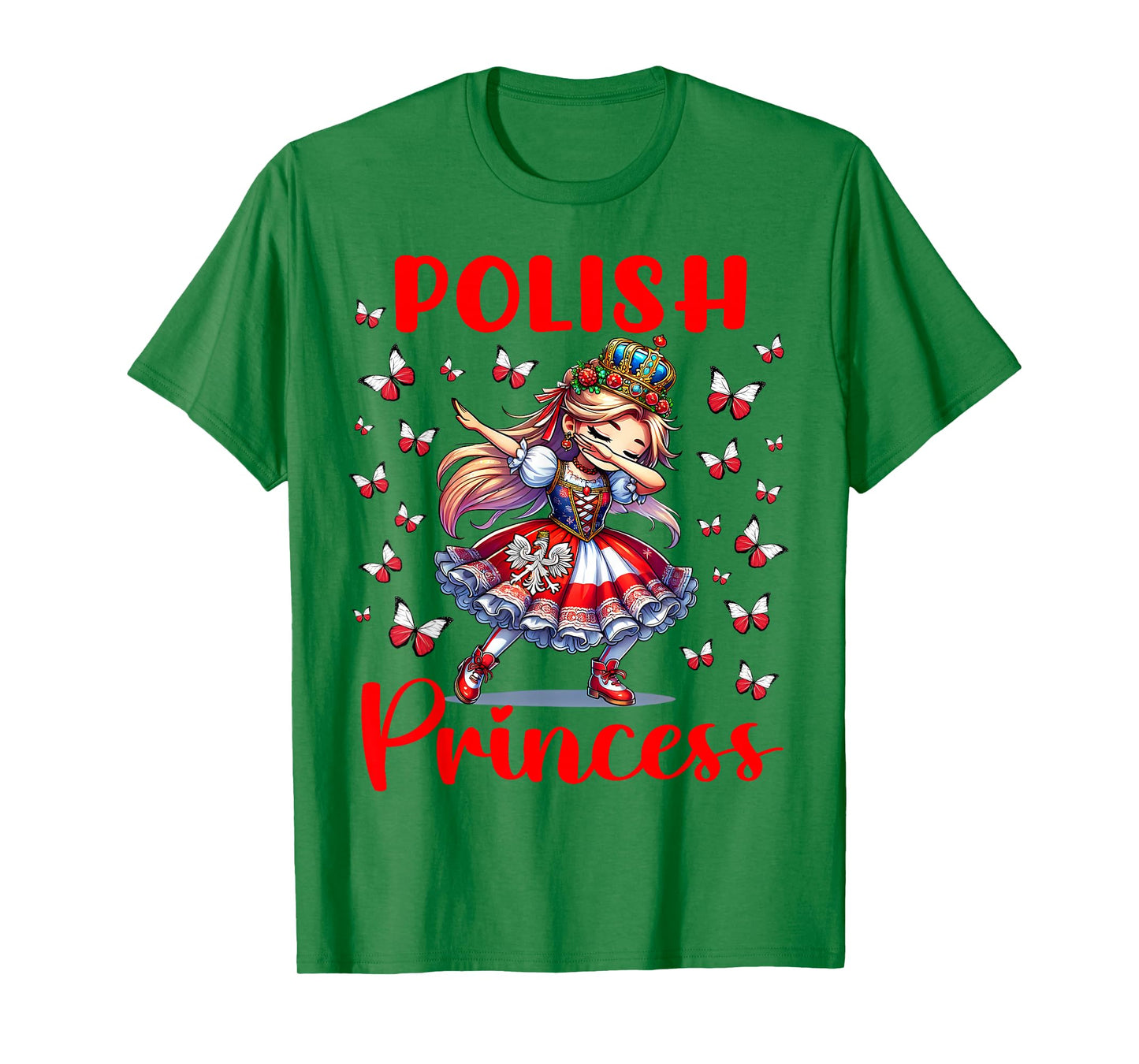 Polish Princess Dabbing for girls & kids T-Shirt