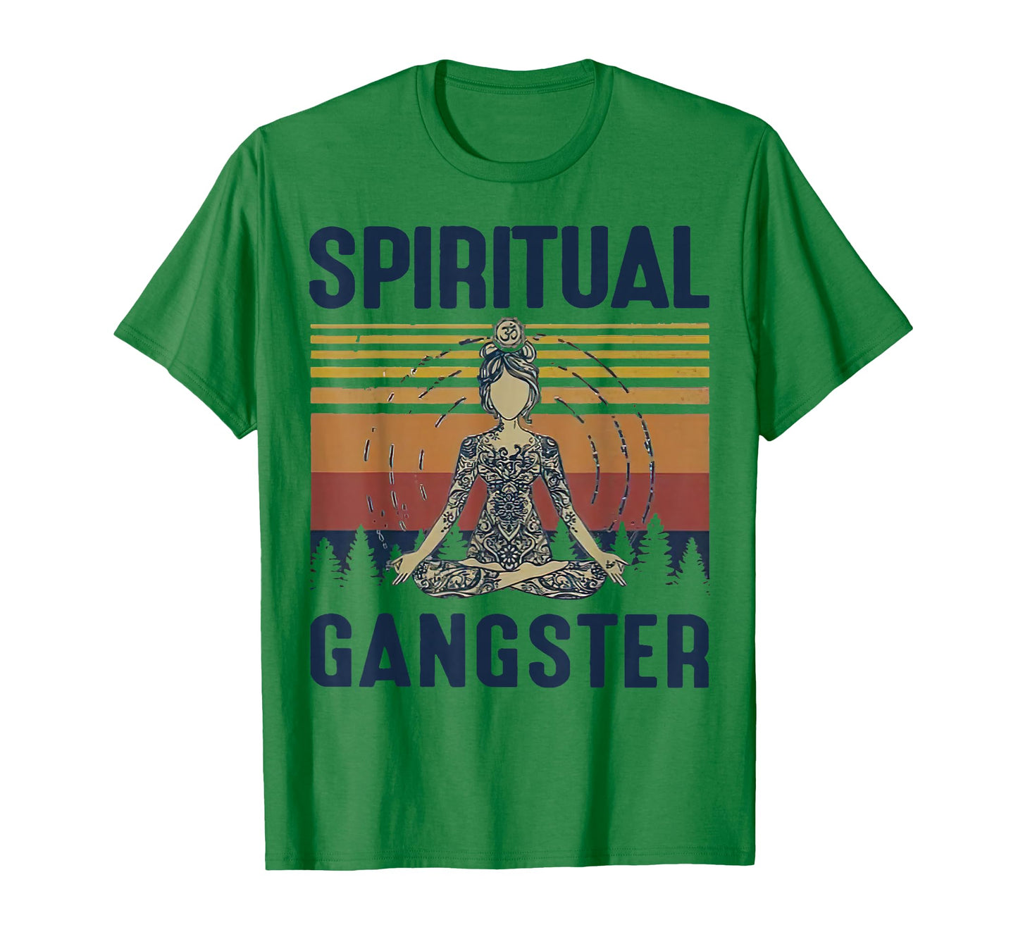 Yoga Girls Spiritual Gangsters Vintage Yoga Lover T-Shirt