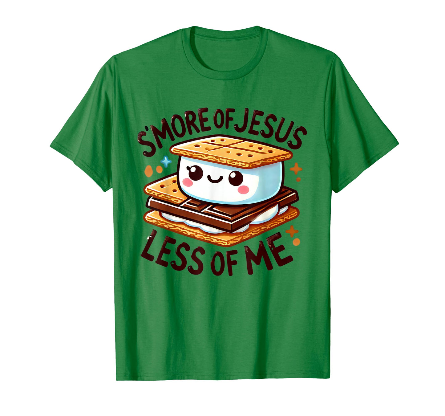 Unique Design S'More Of Jesus And Less Of Me Camper Lover T-Shirt
