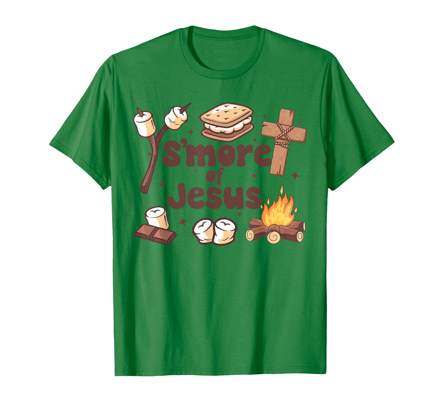 Smore Of Jesus Christian Camper Camping Lover T-Shirt
