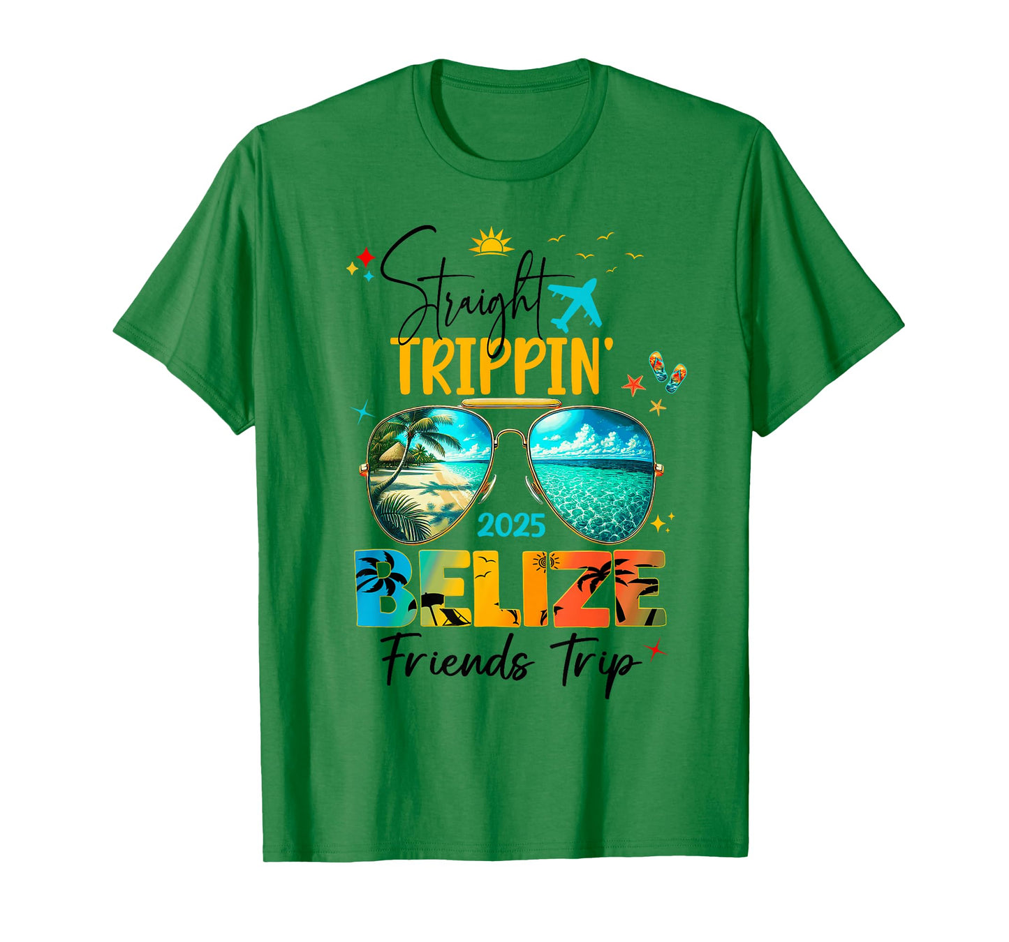 Belize Birthday Besties Trip 2025 Vacay T-Shirt