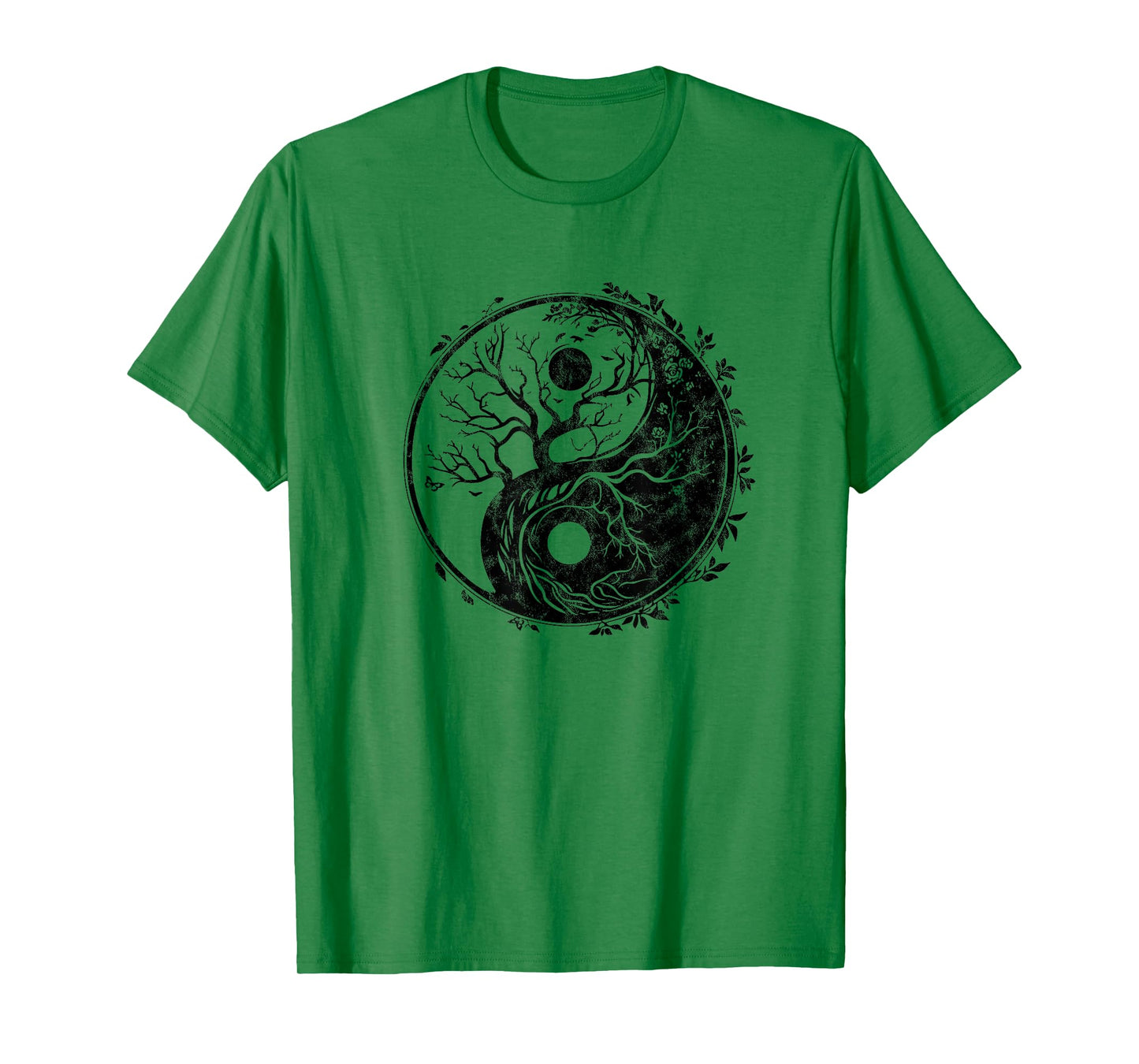 Yin Yang symbol, tree of life, Tai chi, Qigong, yoga, Taoism T-Shirt