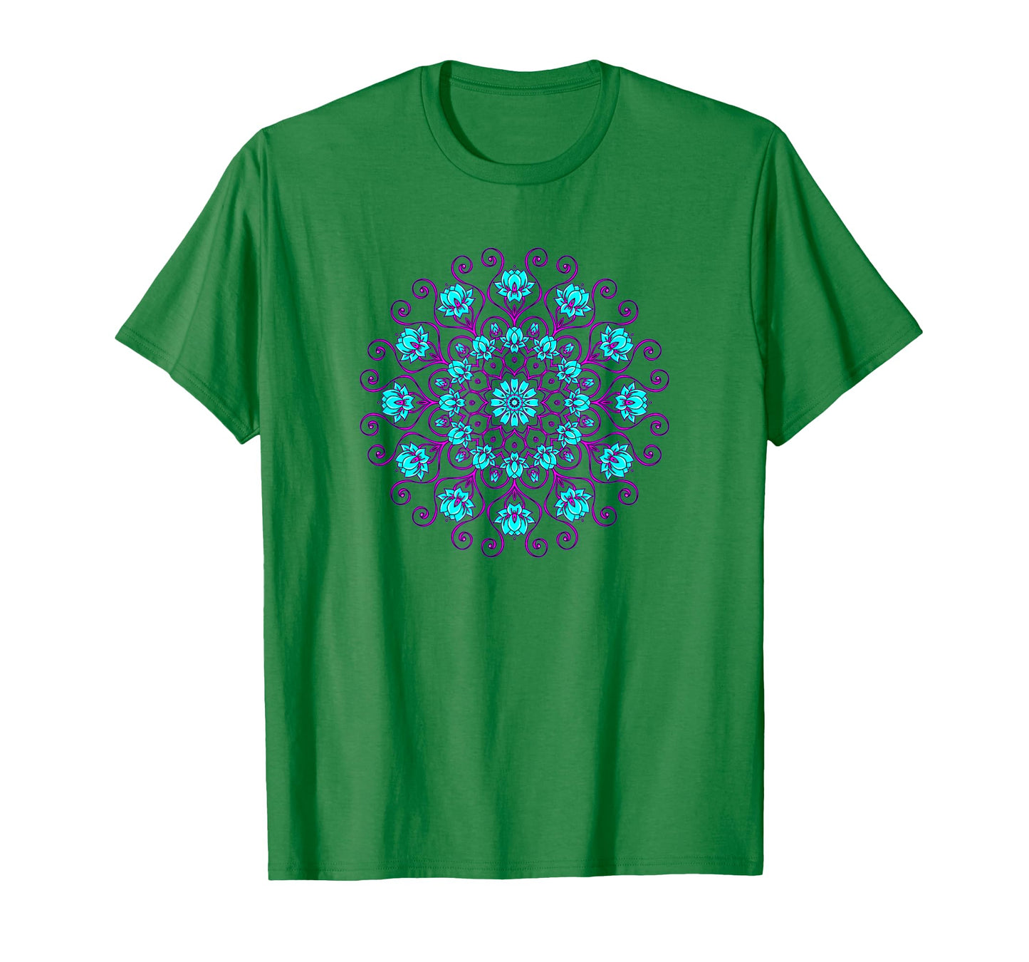 Lotus Flower Mandala Yoga Meditation Awareness Zen T-shirt T-Shirt