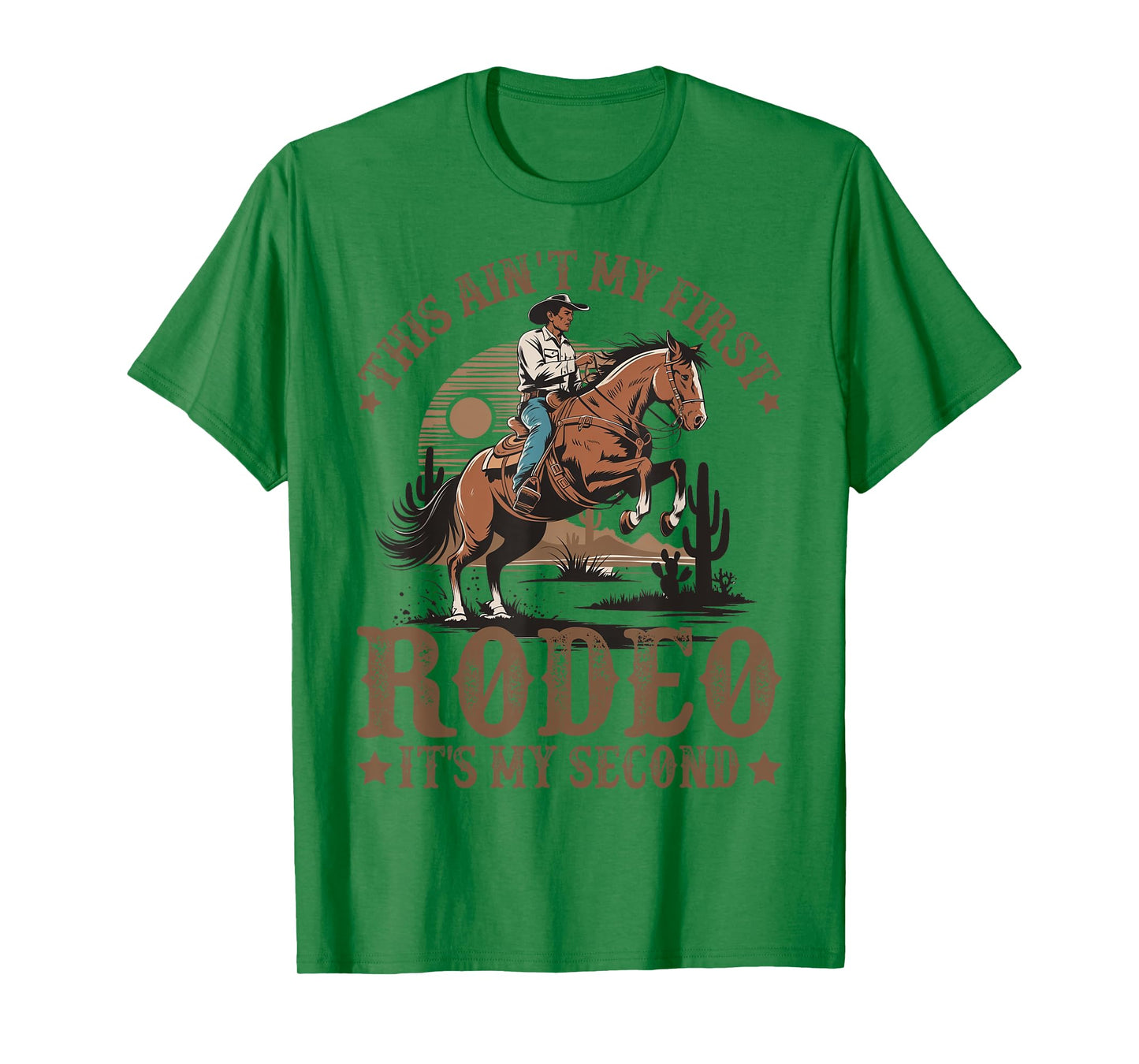 This Ain't My First Rodeo It's My Second Birthday Cowboy T-Shirt