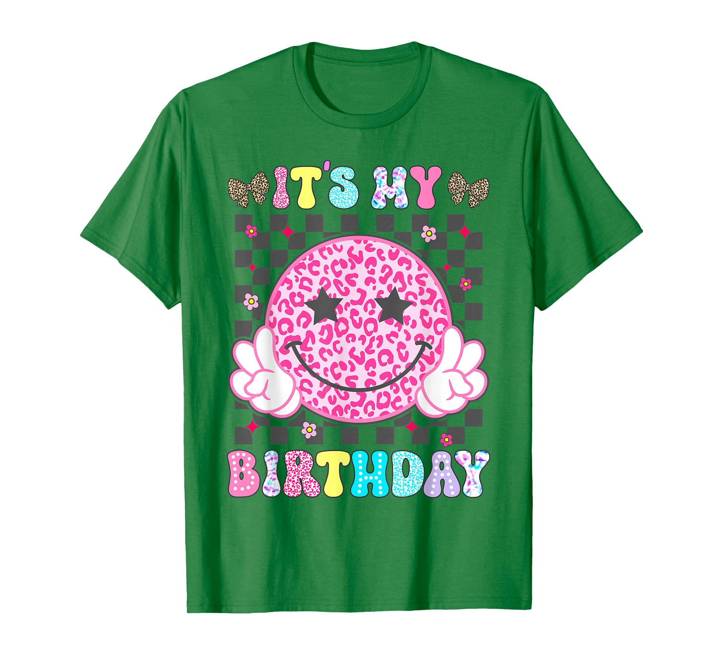 Its My Birthday Shirt for Girls Women Teens Kid Smile Face T-Shirt