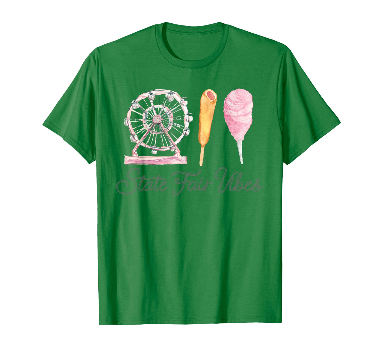 STATE FAIR VIBES, FAIR THEMED BIRTHDAY, RODEO OUTFIT TEE T-Shirt