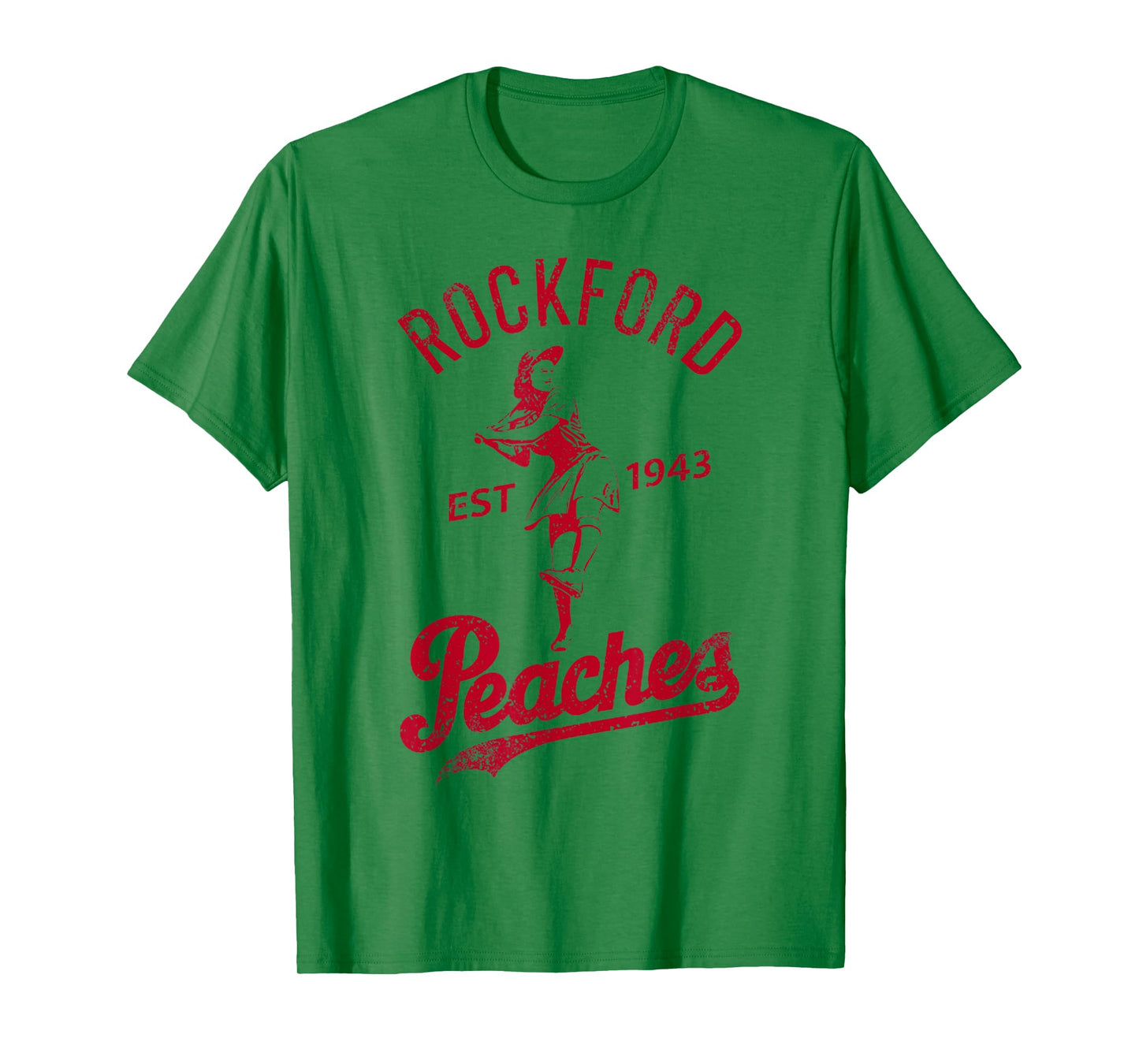 Rockford 1943 Peaches Vintage T-Shirt