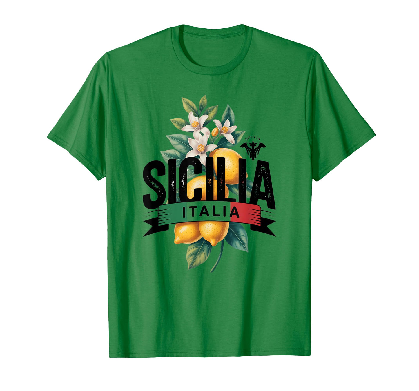 Sicilian Lemon Art Italy Pride Sicilia Italia Souvenir T-Shirt