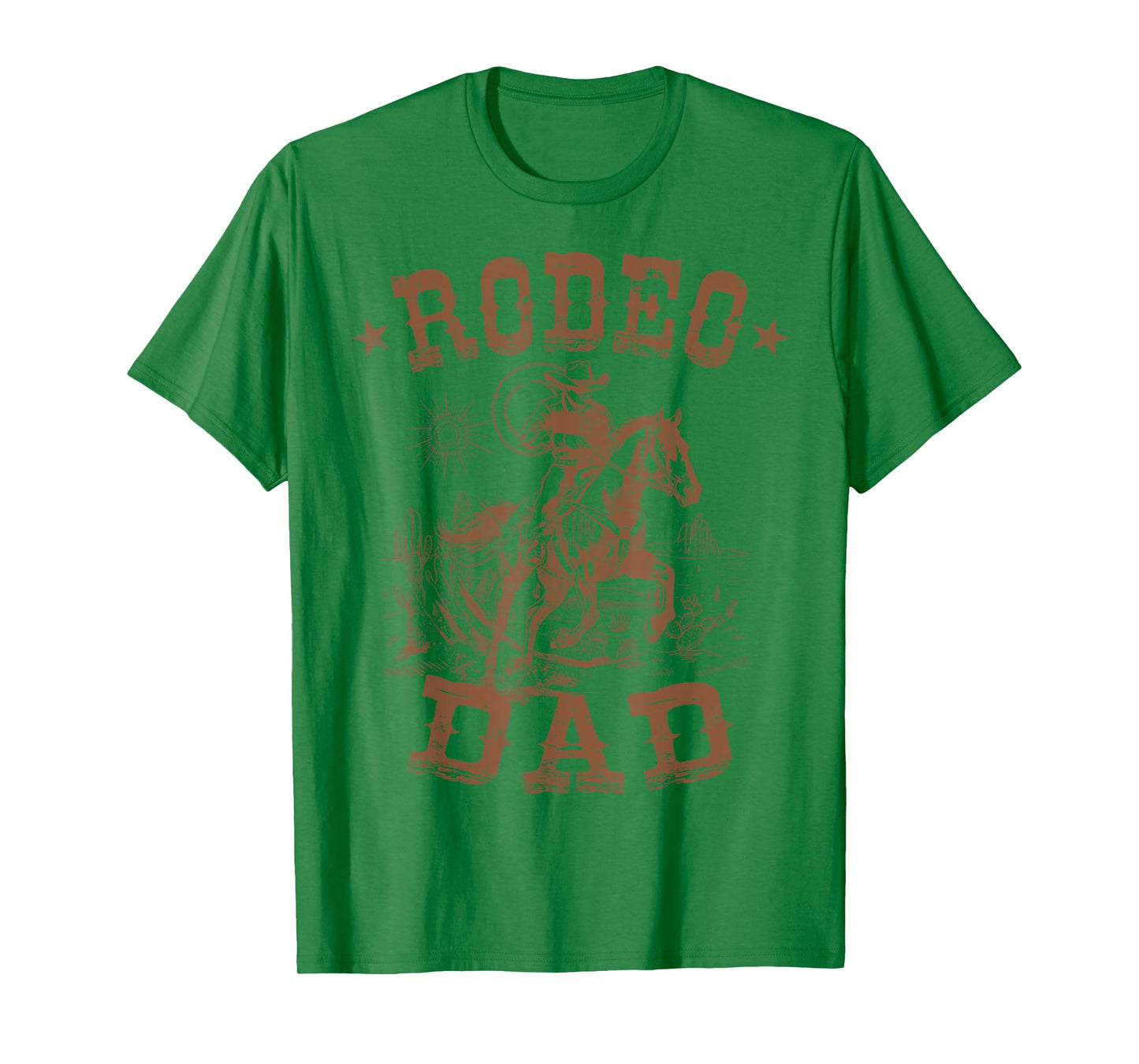 Rodeo Dad Western Cowboy Daddy Family Matching Father's Day T-Shirt