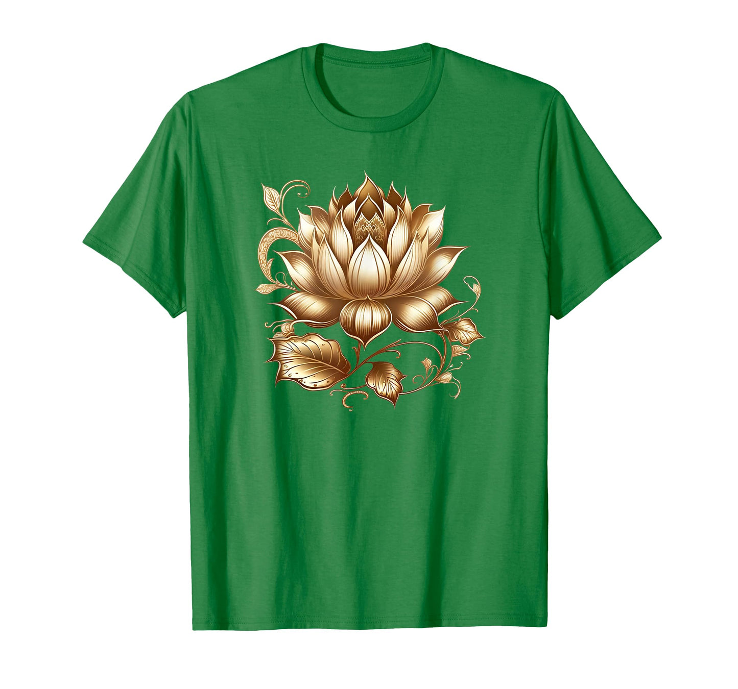 Lotus flower Buddhism spiritual symbol yoga namaste nature T-Shirt