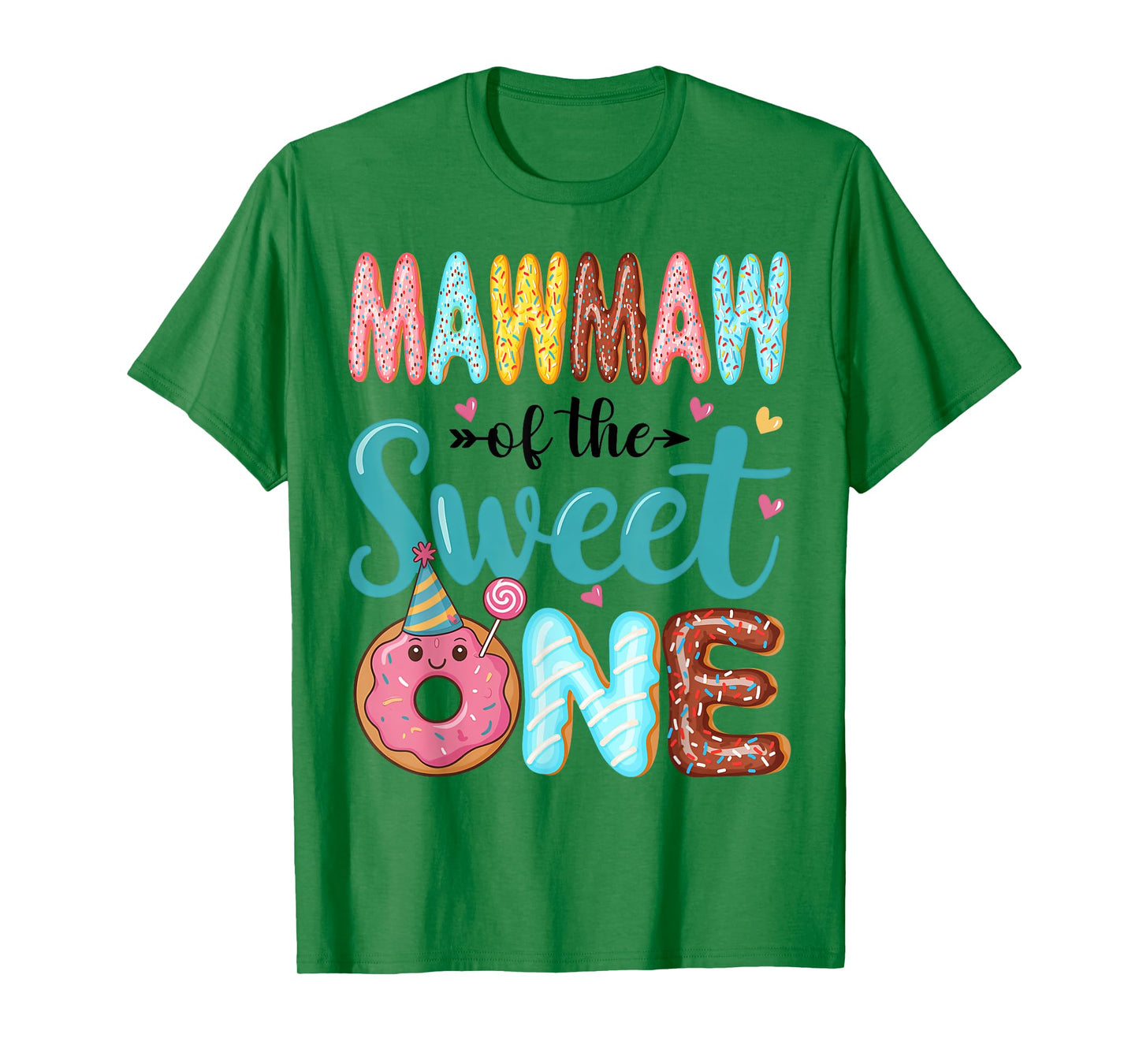 Mawmaw Of The Sweet One 1st Birthday Girl Donut Party T-Shirt